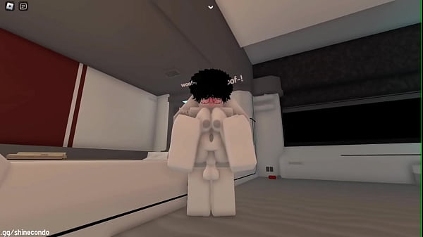 Perrita traviesa es cogida y rellenada por un desconocido en roblox